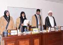 بعضوية الدكتور الشيخ عباس كاشف الغطاء جرت على قاعة كلية الفقه المناقشة العلنية لرسالة الماجستير (السيد محمد العاملي وآراؤه الفقهية في كتابه مدارك الاحكام دراسة تحليلية ) للطالبة رحاب حسين جبار