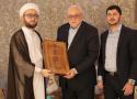 كرمت مؤسسة كاشف الغطاء العامة الاستاذ الحاج زكي الجواهري ابو ميثم بعد نجاح فعاليات معرض النجف الاشرف الدولي للكتاب 