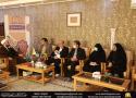 وفد جمعية المكتبات العامة الايرانية يزور مكتبة مؤسسة كاشف الغطاء العامة