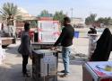 استمراراً لدعم شريحة الايتام والفقراء في محافظة النجف الاشرف  قسم المساعدات الخيرية يوزع الاجهزة الكهربائي والمنزلية على العوائل المحتاجة