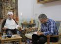 Polish researcher visits The General Kashif Al-Getaa Foundation to document the heritage of Najaf
