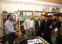 A delegation from the Faculty of Jurisprudence at the University of Kufa acquaints the manuscript heritage at The General Kashif Al-Ghitaa Foundation
