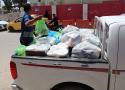 قسم المساعدات الخيرية في مؤسسة كاشف الغطاء العامة يوزع السلة الغذائية الرمضانية على العوائل المتعففة