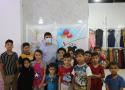 قسم المساعدات الخيرية يوزع كسوة عيد الفطر المبارك